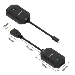 30M無線傳輸器(會議簡報 手機投影 電腦投影 無線影音傳輸器 無線投影 支援Netfilx)